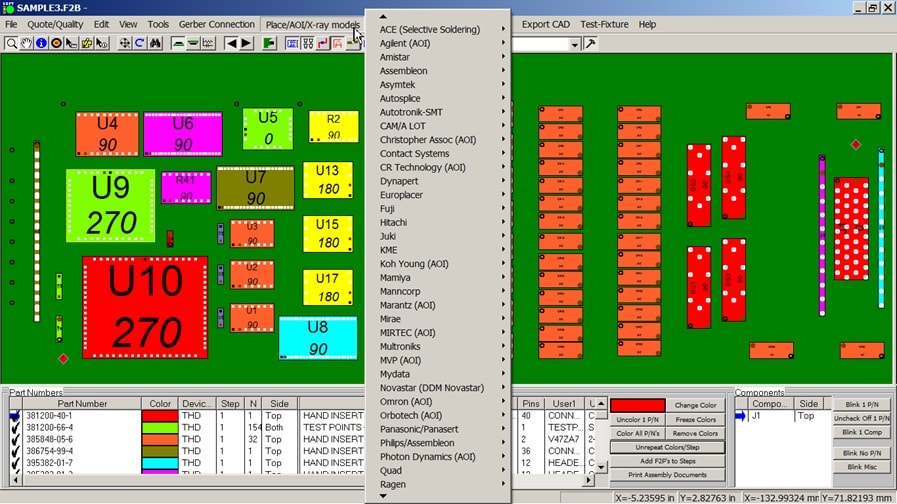 pc board assembly process documents