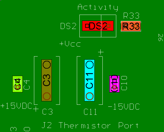 pcb silkscreen pcboard